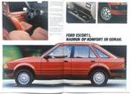 Folder Ford Escort 1980, Ford, Ophalen of Verzenden, Zo goed als nieuw, Ford