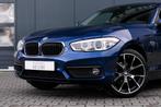 BMW 1-serie 118i I Navi I 18 inch I Automaat I LED koplampen, Auto's, 65 €/maand, Gebruikt, Blauw, Origineel Nederlands