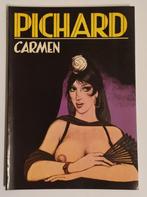 Zwarte Reeks 5 Carmen SC. Blue Circle 1985., Georges Pichard, Eén stripboek, Ophalen of Verzenden, Zo goed als nieuw