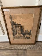 Leuke tekening, Antiek en Kunst, Ophalen of Verzenden