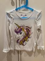 Unicorn shirt 5-6 jaar, Ophalen of Verzenden, Zo goed als nieuw, Meisje, Shirt of Longsleeve