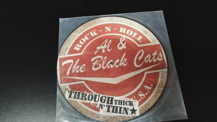 rock n roll vinyl: Al & the Black Cats 2010 Picture disc, Cd's en Dvd's, Vinyl | Rock, Zo goed als nieuw, Rock-'n-Roll, 12 inch