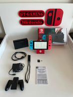 NINTENDO SWITCH 2017 V1 160GB XAJ40036160095 ZEER NETJES, Nintendo, Met 2 controllers, Ophalen of Verzenden, Zo goed als nieuw