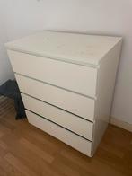 Malm ladekast 4 lades, Huis en Inrichting, Kasten | Ladekasten, Ophalen, Gebruikt, 50 tot 100 cm, 3 of 4 laden