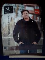 HEREN BLOUSE/ OVERHEMD FLANEL MAAT 5XL NIEUW, Ophalen of Verzenden, Nieuw, Blauw, Overhemd