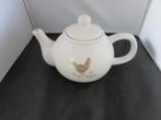 Theepot Kip Arlette servies, Info@detagrijn.com, Overige materialen, Overige typen, Nieuw