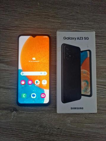 Samsung Galaxy A23 5G – Zo goed als nieuw – met doos  beschikbaar voor biedingen