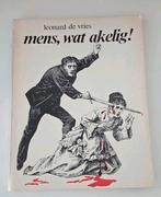 Mens, wat akelig! - Leonard de Vries, Gelezen, Ophalen of Verzenden, Nederland, Leonard de Vries