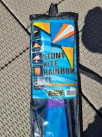 Stunt kite rainbow xl vlieger, Sport en Fitness, Vliegeren, Nieuw, Tweelijns, Ophalen