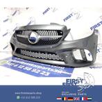 W205 Facelift AMG Voorbumper + diamond gril 2019 Mercedes C, Auto-onderdelen, Carrosserie en Plaatwerk, Gebruikt, Voor, Mercedes-Benz