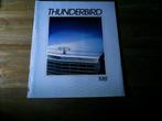 Ford Thunderbird 1981 16 pag., Verzenden, Zo goed als nieuw, Ford