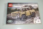 Lego Technic 42110 Defender reparatie setjes boekje, Kinderen en Baby's, Speelgoed | Duplo en Lego, Ophalen of Verzenden, Gebruikt