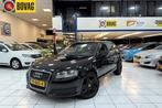 Audi A3 Sportback 1.8 TFSI Ambiente PL Bovag Garantie, Gebruikt, 1295 kg, 4 cilinders, Zwart