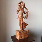 Kt. Rodja, Bali, Indonesië, houten beeld, Balinese schone, Antiek en Kunst, Ophalen of Verzenden