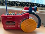 Vintage My first sony radio cassette, Ophalen of Verzenden, Gebruikt, Overige typen