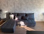 Slaapbank - Hoekbank met XXL opbergruimte - Snel ophalen!, Ophalen, Zo goed als nieuw, Stof