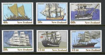 New Zealand- 1990- serie = motief Schepen  beschikbaar voor biedingen