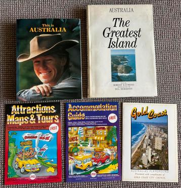 Vintage Australie fotografieboeken en folders 1984 beschikbaar voor biedingen