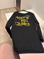 Jurk/lange trui Herman Brood collectie, Maat 38/40 (M), Zwart, Ophalen of Verzenden, Coolcat