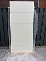 Austria Opdekdeur 2 x massief nieuw in verpakking 93x211 wit, Doe-het-zelf en Verbouw, Deuren en Horren, Ophalen, 80 tot 100 cm