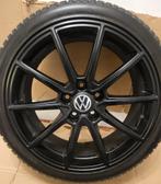 18 inch VW Golf velgen met winterbanden 5x112, Auto-onderdelen, 18 inch, Banden en Velgen, 225 mm, Winterbanden
