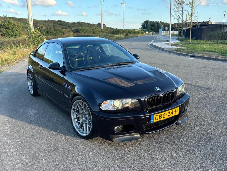 BMW E46 M3 - Clubsport - Carbon Airbox, Auto's, BMW, Particulier, 3-Serie, ABS, Airbags, Alarm, Centrale vergrendeling, Climate control