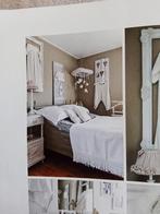 Prachtig brocante bed.Oud groen op wieltjes., Ophalen, Gebruikt, Twijfelaar, Brocante twijfelaar