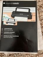 Lamineermachine met lamineerhoezen, Ophalen of Verzenden, Zo goed als nieuw