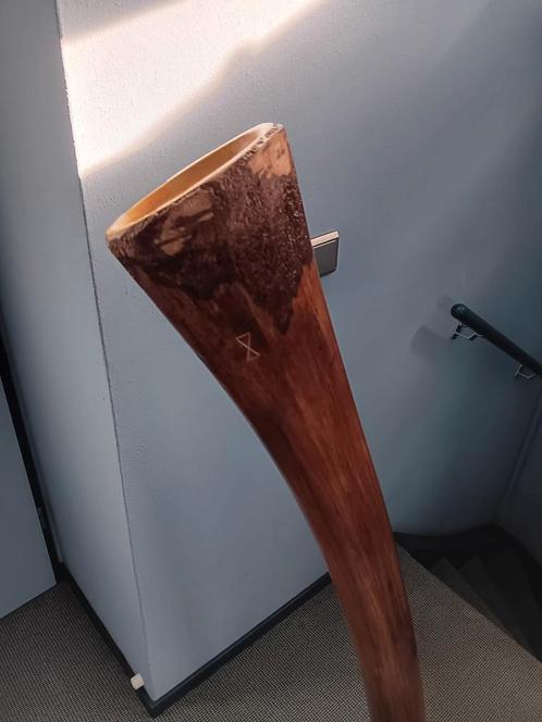 Te koop exclusieve handgemaakte didgeridoo's (wilg en berk)8, Muziek en Instrumenten, Blaasinstrumenten | Didgeridoos, Nieuw, Ophalen of Verzenden