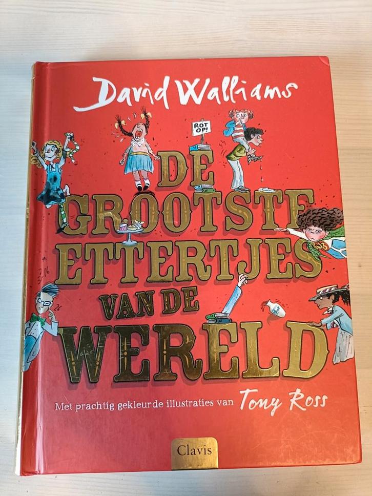 David Walliams - De grootste ettertjes van de wereld, Boeken, Kinderboeken | Jeugd | 10 tot 12 jaar, Zo goed als nieuw, Ophalen of Verzenden