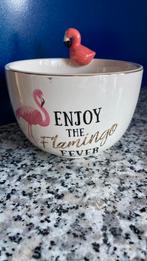 Snoepschaal porselein Flamingo nieuw, Ophalen of Verzenden