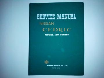 Nissan Cedric 130 series Service Manual folder/brochure beschikbaar voor biedingen
