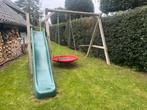 Speeltoestel met schommels en glijbaan, Kinderen en Baby's, Speelgoed | Buiten | Speeltoestellen, Ophalen, Gebruikt, Glijbaan