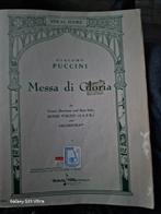 Puccini - Messa di Gloria - Partituur, Muziek en Instrumenten, Bladmuziek, Ophalen of Verzenden, Gebruikt, Overige soorten, Klassiek