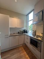 Witte L keuken, inventum apparatuur 2,40 bij 1,86, Huis en Inrichting, Keuken | Complete keukens, Ophalen, Gebruikt, Wit, Hoekkeuken