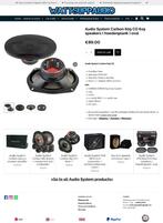 Audio System Carbon 609 CO 6x9 speakers (hoedenplank) ovaal, Info@optimount.nl, Nieuw, Ophalen of Verzenden, Anholtseweg 48A 7091 HB DINXPERLO
