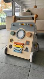 Houten loopkar merk Janod, Kinderen en Baby's, Speelgoed | Houten speelgoed, Ophalen of Verzenden, Gebruikt