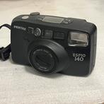 Pentax Espio 140 met databack/datum 35mm point and shoot, Audio, Tv en Foto, Fotocamera's Analoog, Ophalen of Verzenden, Zo goed als nieuw
