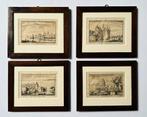 A. Rademaker Gravures: Oudewater, Montfoort, Ysselmonde, Ophalen of Verzenden