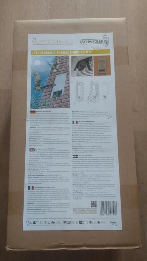Vleermui kast voor op of inbouw. Schwegler fledermaus 1fr, Dieren en Toebehoren, Overige Dieren-accessoires, Nieuw, Ophalen