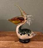 Pelikaan van glas., Antiek en Kunst, Kunst | Beelden en Houtsnijwerken, Ophalen of Verzenden