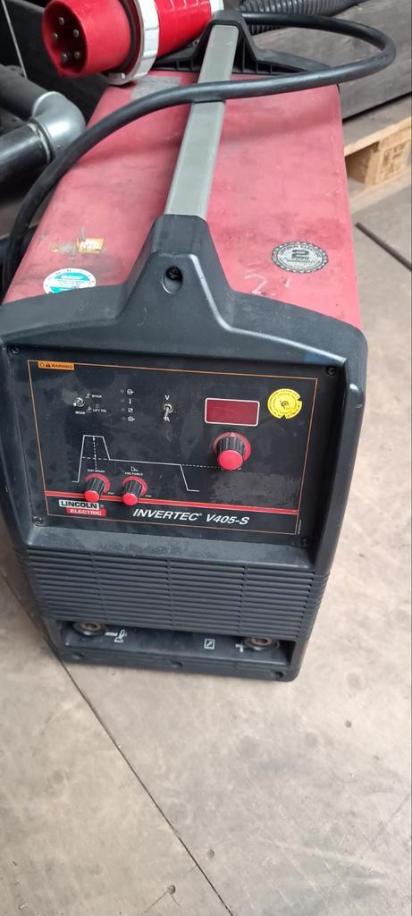 Lincoln Invertec V405-S Lasapparaat, Doe-het-zelf en Verbouw, Gereedschap | Lasapparaten, Gebruikt, Inverter, 250 ampère of meer