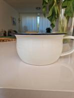 Lot emaille, po, schaaltjes en beker, Antiek en Kunst, Antiek | Emaille, Ophalen of Verzenden