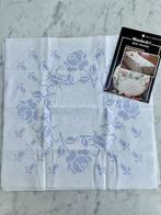 4 Quilt Blocks  Borduren en Quilten    Kussen 45 X 45 cm, Ophalen of Verzenden, Nieuw, Handborduren, Borduurpakket
