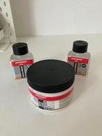 Ongeopend Amsterdam mat en satijn acrylvernis + witte gesso, Hobby en Vrije tijd, Schilderen, Ophalen of Verzenden, Nieuw, Acrylverf