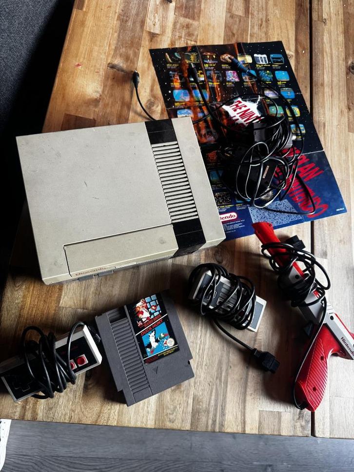 NES Nintendo Console, Spelcomputers en Games, Spelcomputers | Nintendo NES, Ophalen of Verzenden