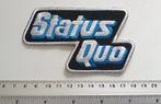 Status Quo leuke shaped patch s82 € 6,00, Verzenden, Nieuw, Kleding