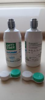 Lenzenvloeistof + 2 lensdoosjes - Zachte lenzen, Ophalen of Verzenden, Nieuw, Ogen