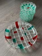 Mikasa Walther Kristal Schalen Set - Nieuwstaat vintage, Huis en Inrichting, Keuken | Servies, Nieuw, Ophalen of Verzenden, Overige stijlen