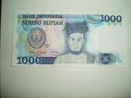 222. Indonesia, 1.000 rupiah 1987 Raja Sisingamangaraja XII., Postzegels en Munten, Bankbiljetten | Azië, Los biljet, Zuidoost-Azië